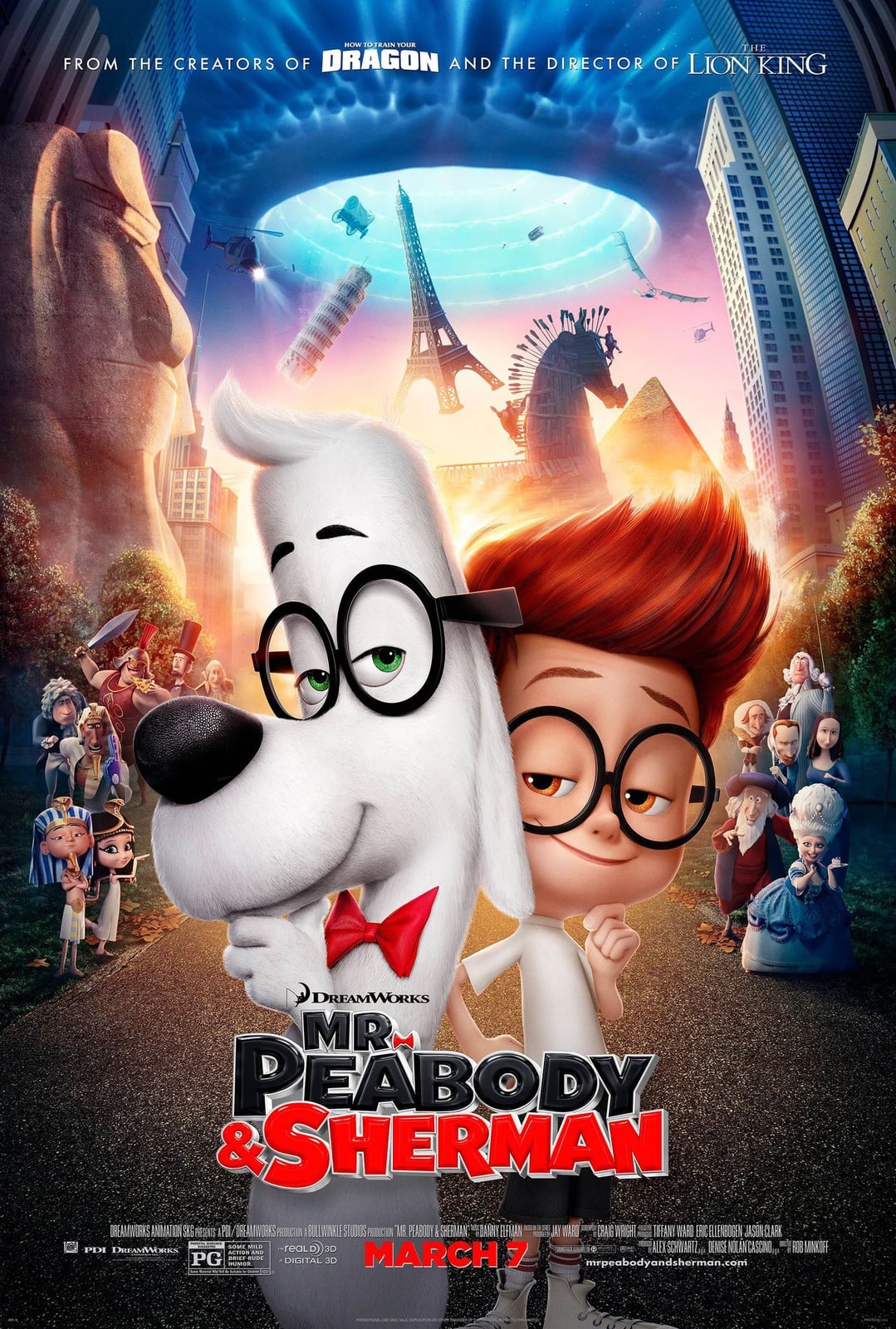 Mr. Peabody & Sherman - Cover