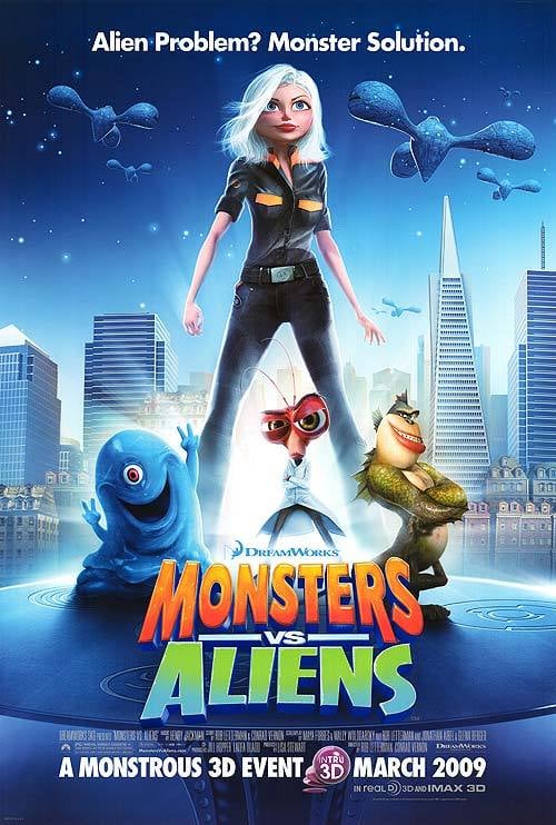 Monsters vs Aliens - Cover