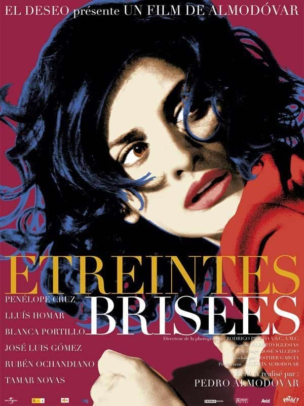 Etreintes brisées - Cover
