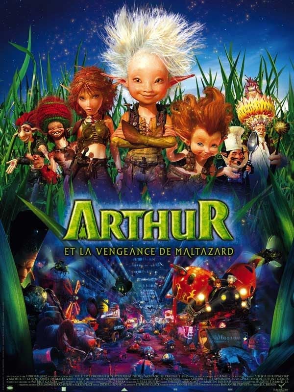 Arthur et la vengeance de Maltazard - Cover