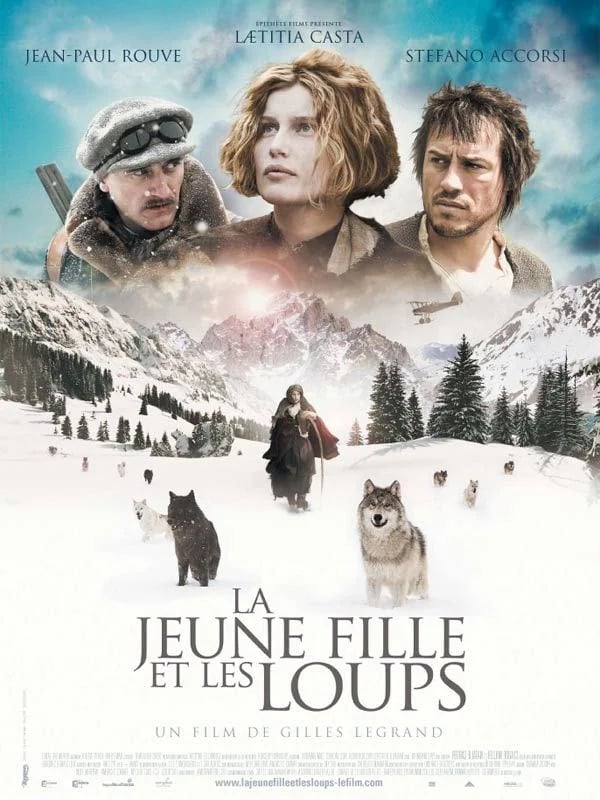 La Jeune fille et les loups - Cover
