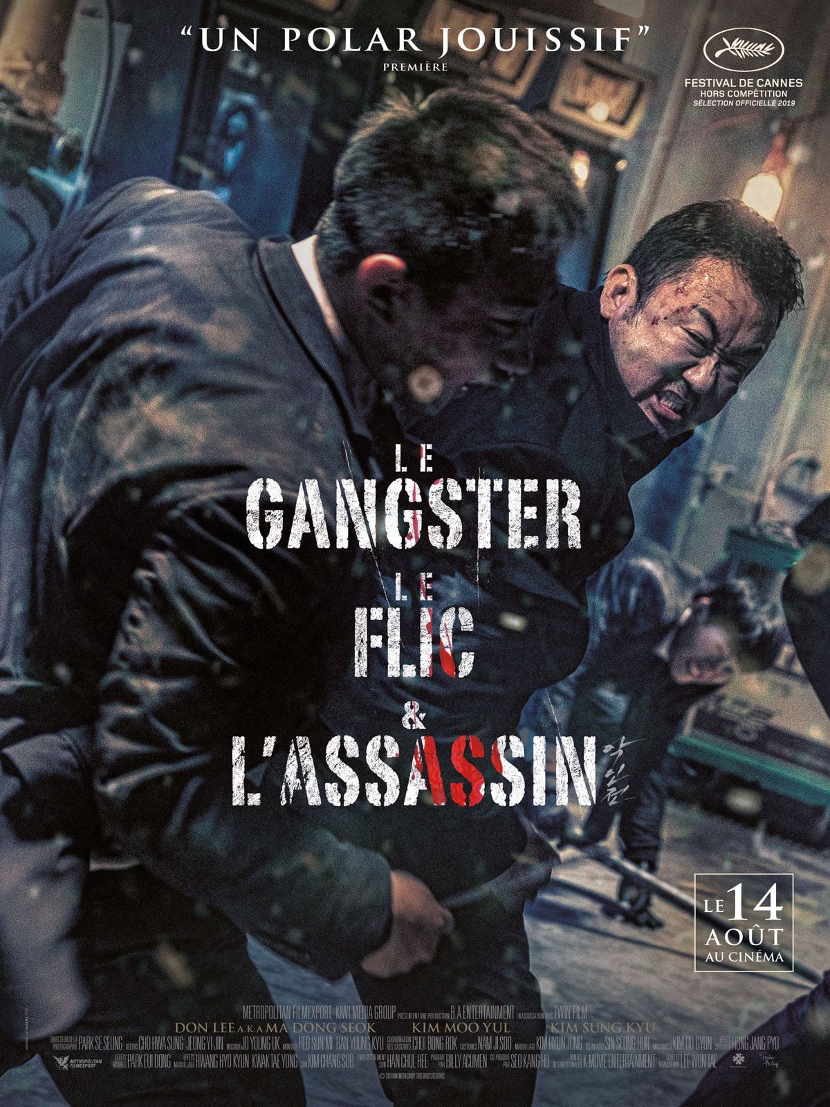 Le Gangster, le flic & l'assassin - Cover