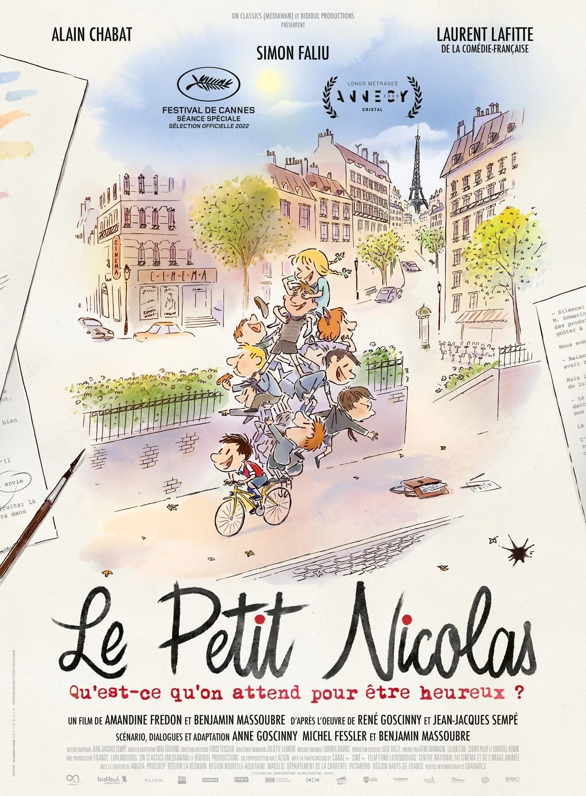 Le Petit Nicolas - Qu’est-ce qu’on attend pour être heureux ? - Cover
