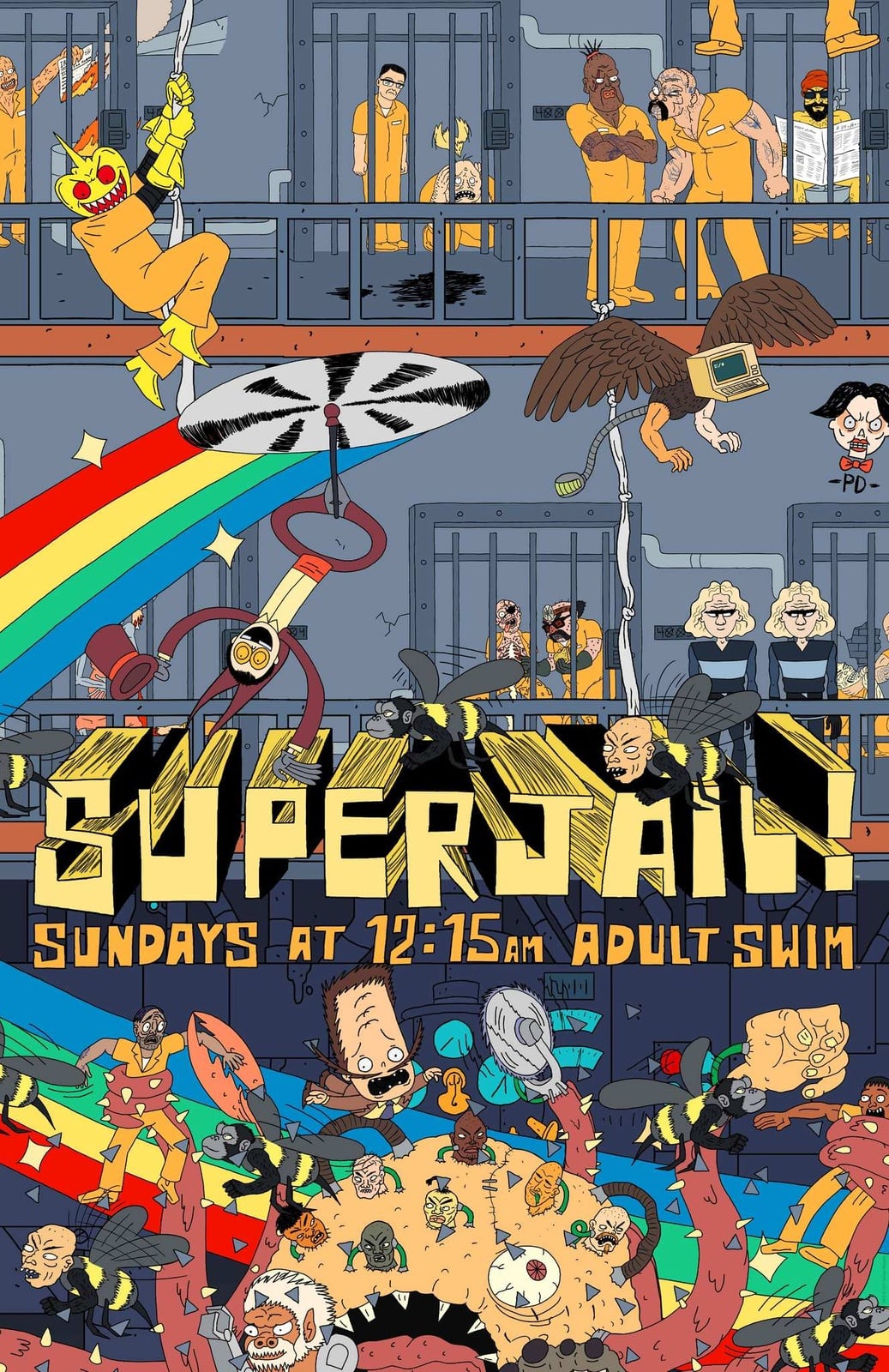 Superjail! - Cover