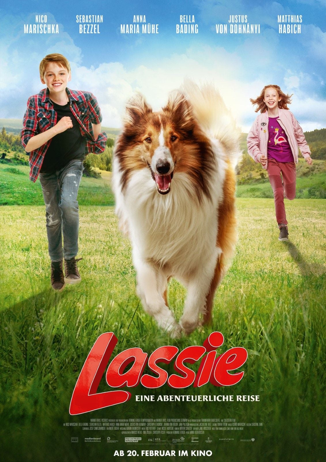 Lassie, La route de l'aventure - Cover