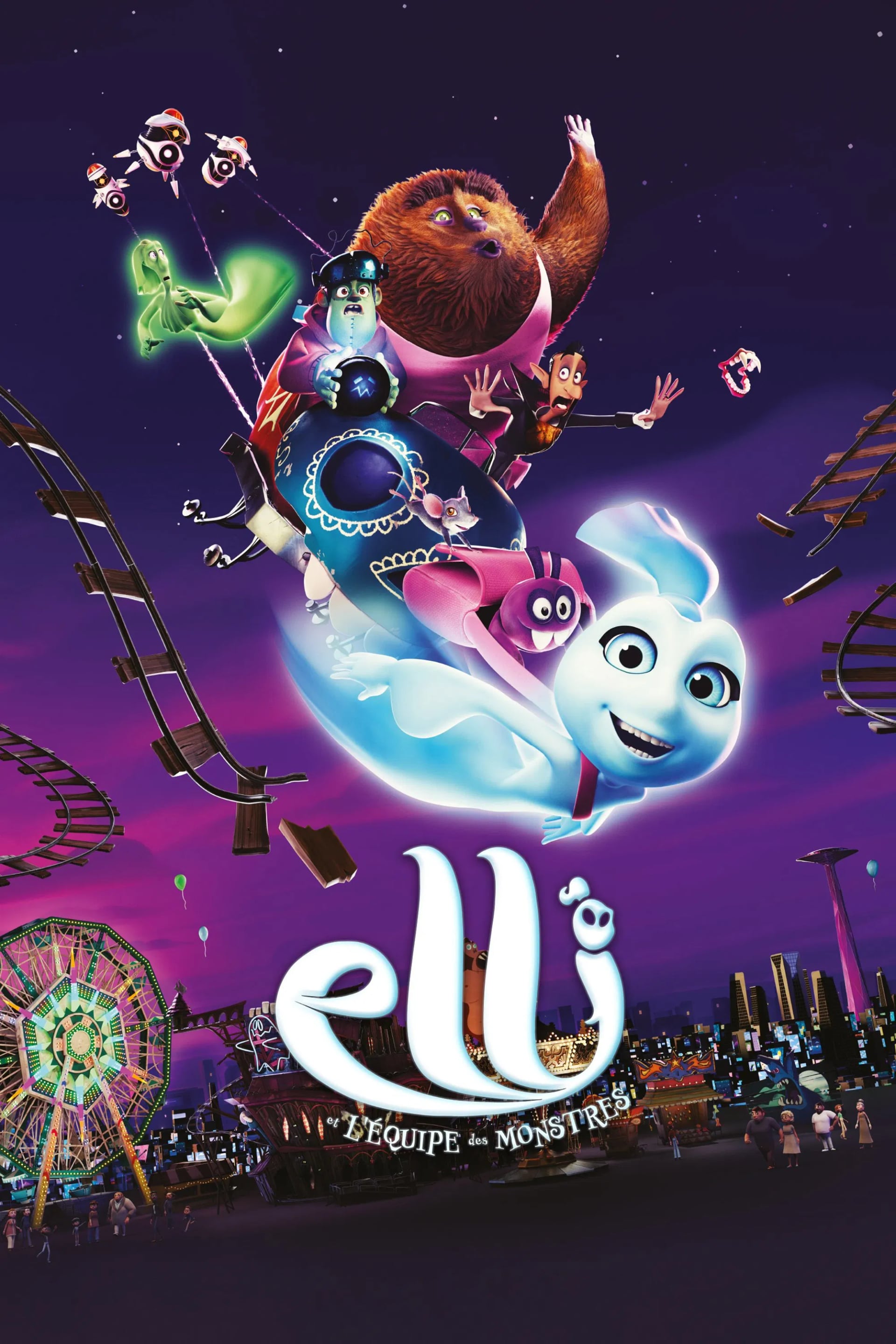 Elli et l'équipe des monstres - Cover