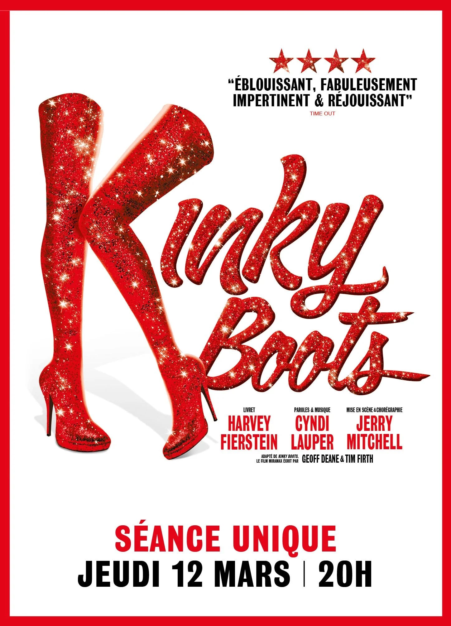 Kinky Boots, le show au cinéma - Cover