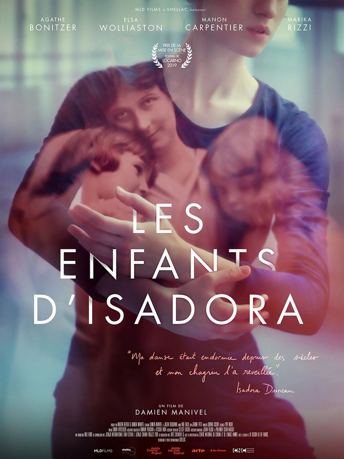 Les Enfants d'Isadora - Cover