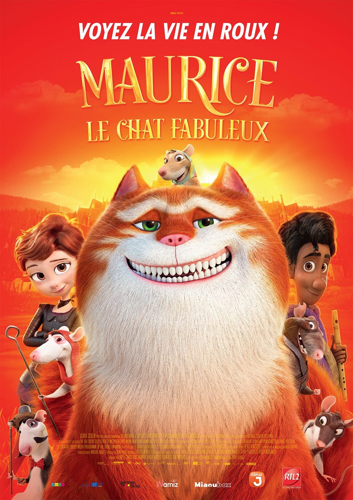 Maurice le chat fabuleux - Cover