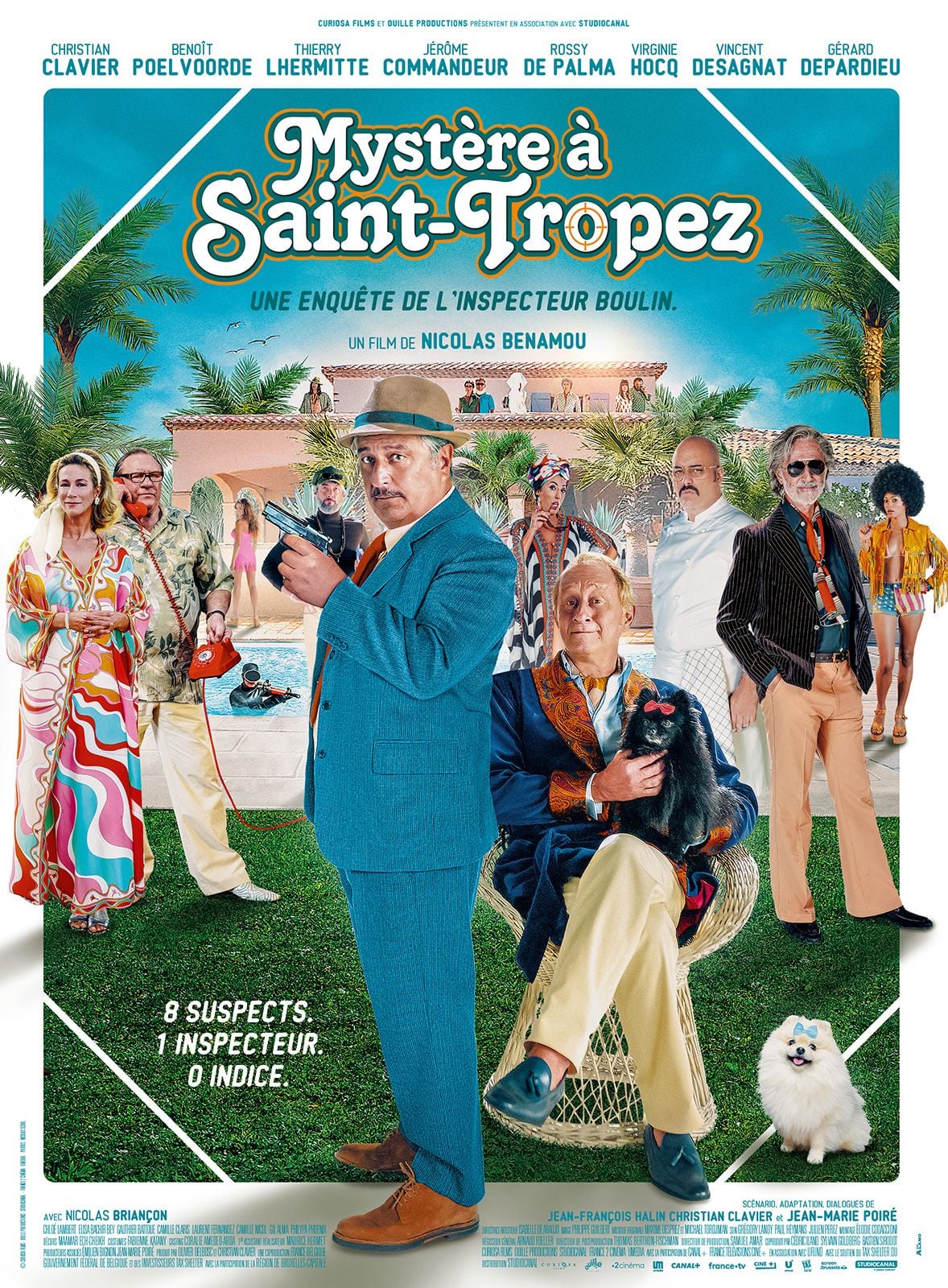 Mystère à Saint-Tropez : une enquête de l'inspecteur Boulin - Cover