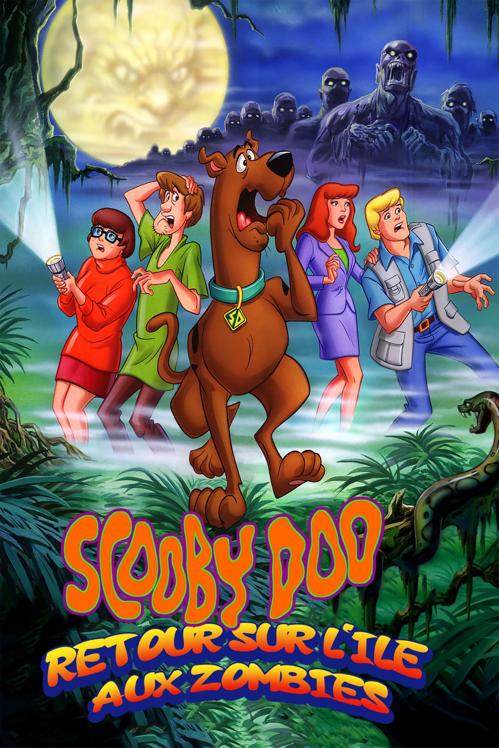 Scooby-Doo! Retour sur l'île aux zombies - Cover