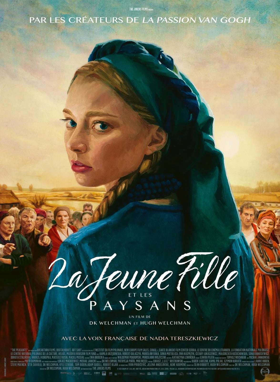 La Jeune fille et les paysans - Cover