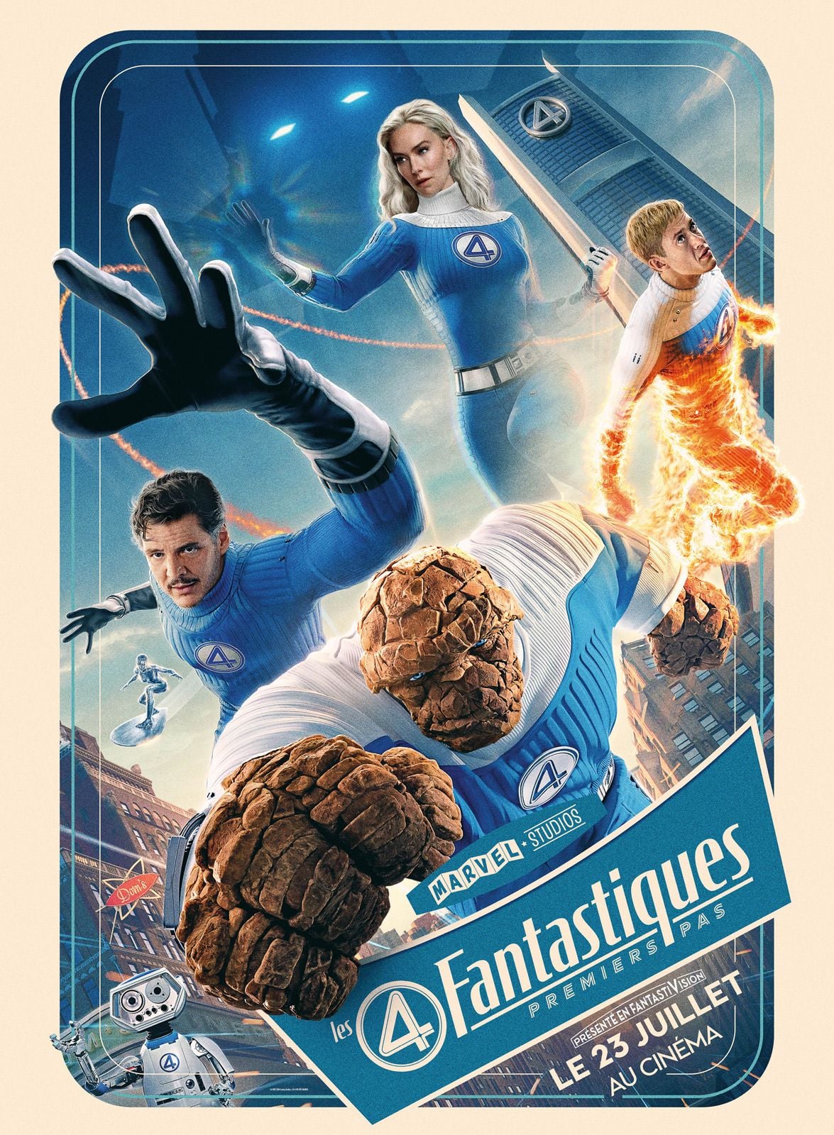 Les 4 Fantastiques : Premiers pas - Cover