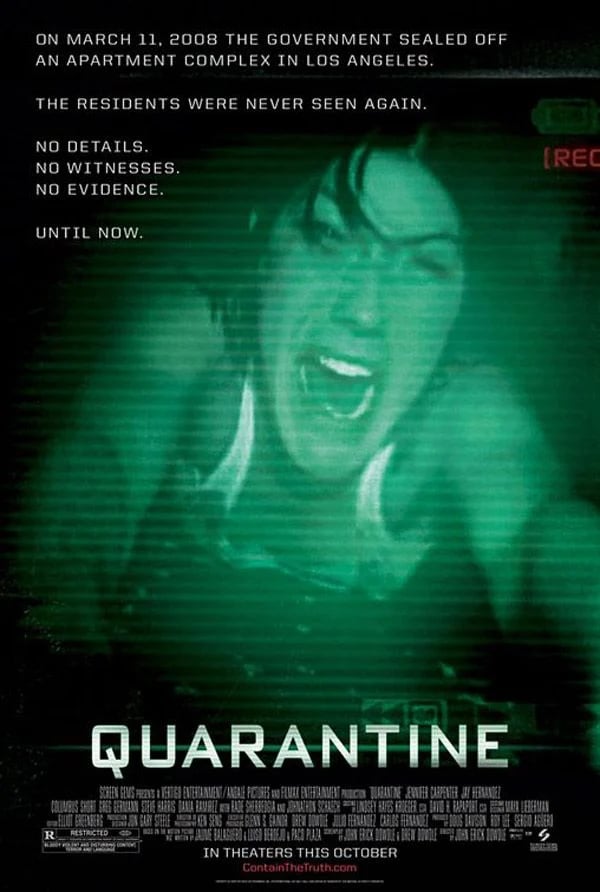 En quarantaine - Cover