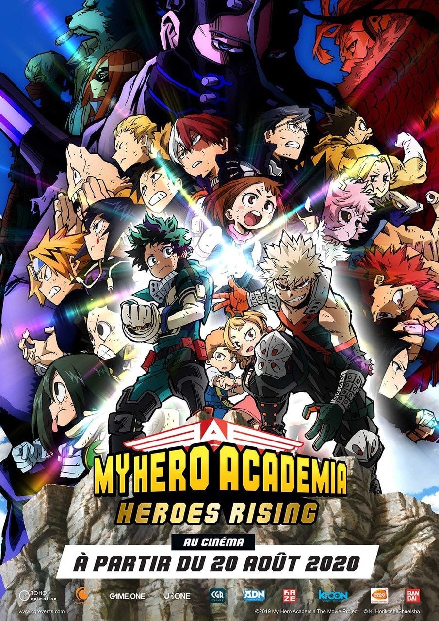 My Hero Academia: Heroes Rising - Cover