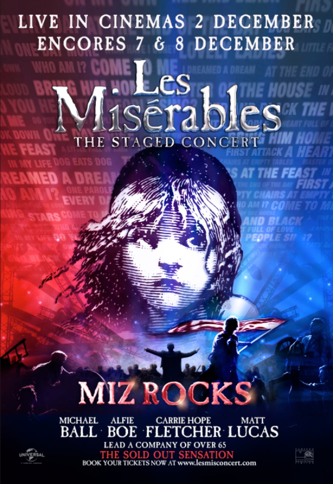 Les Misérables: The Staged Concert - Cover