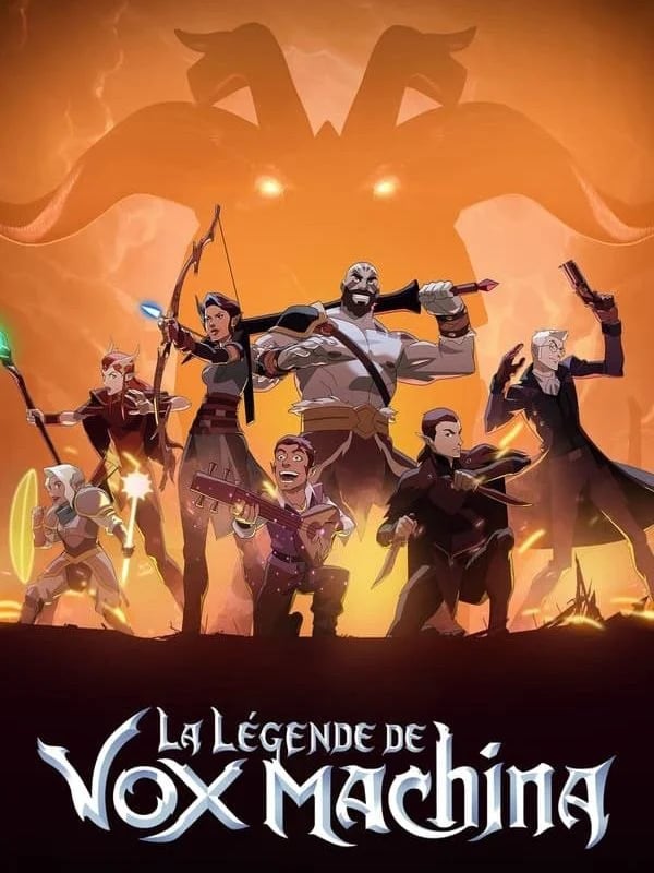 La légende de Vox Machina - Cover