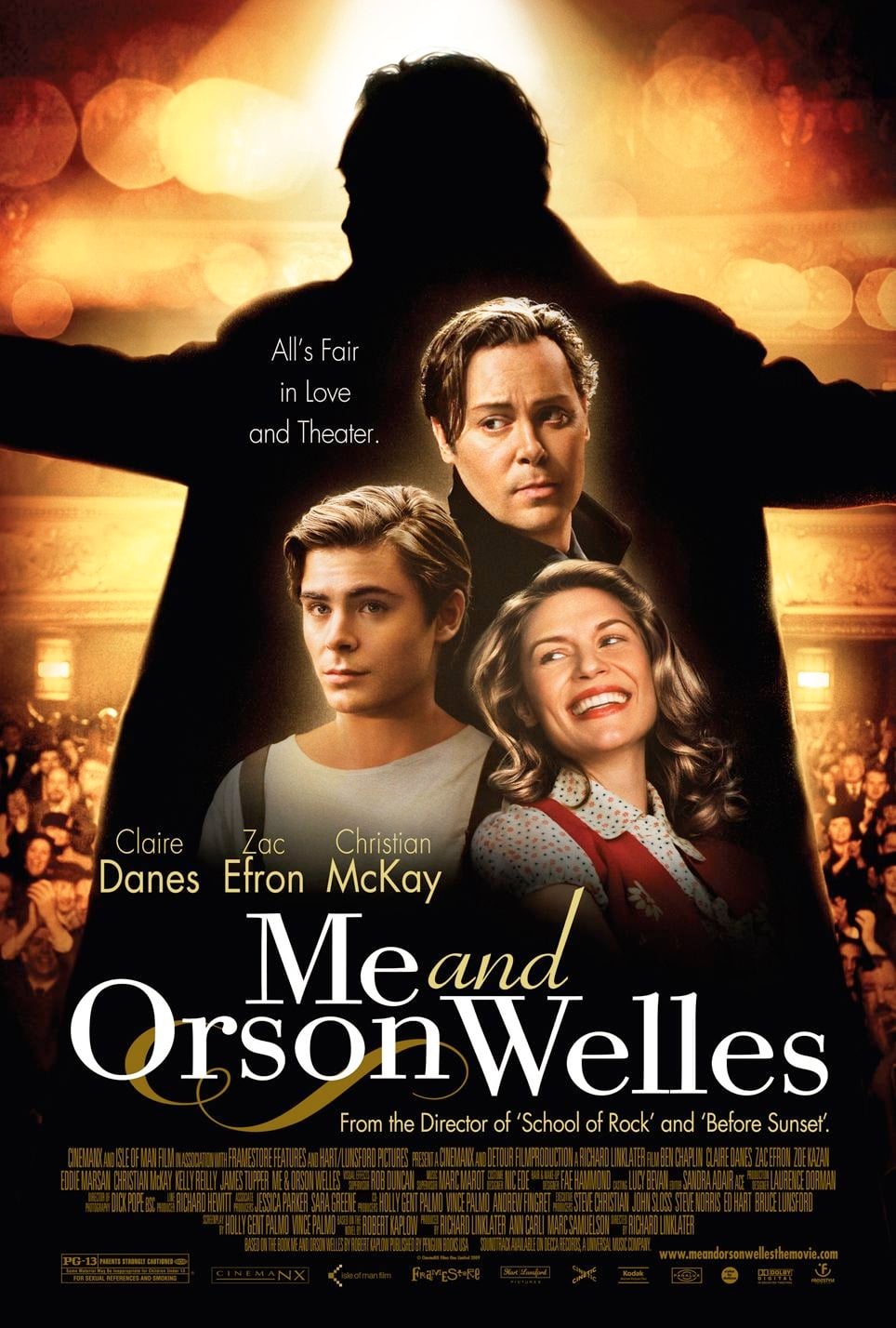 Me and Orson Welles - Cover