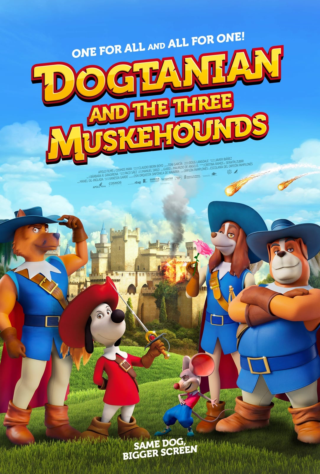 Dogtanian and the Three Muskehounds - Cover