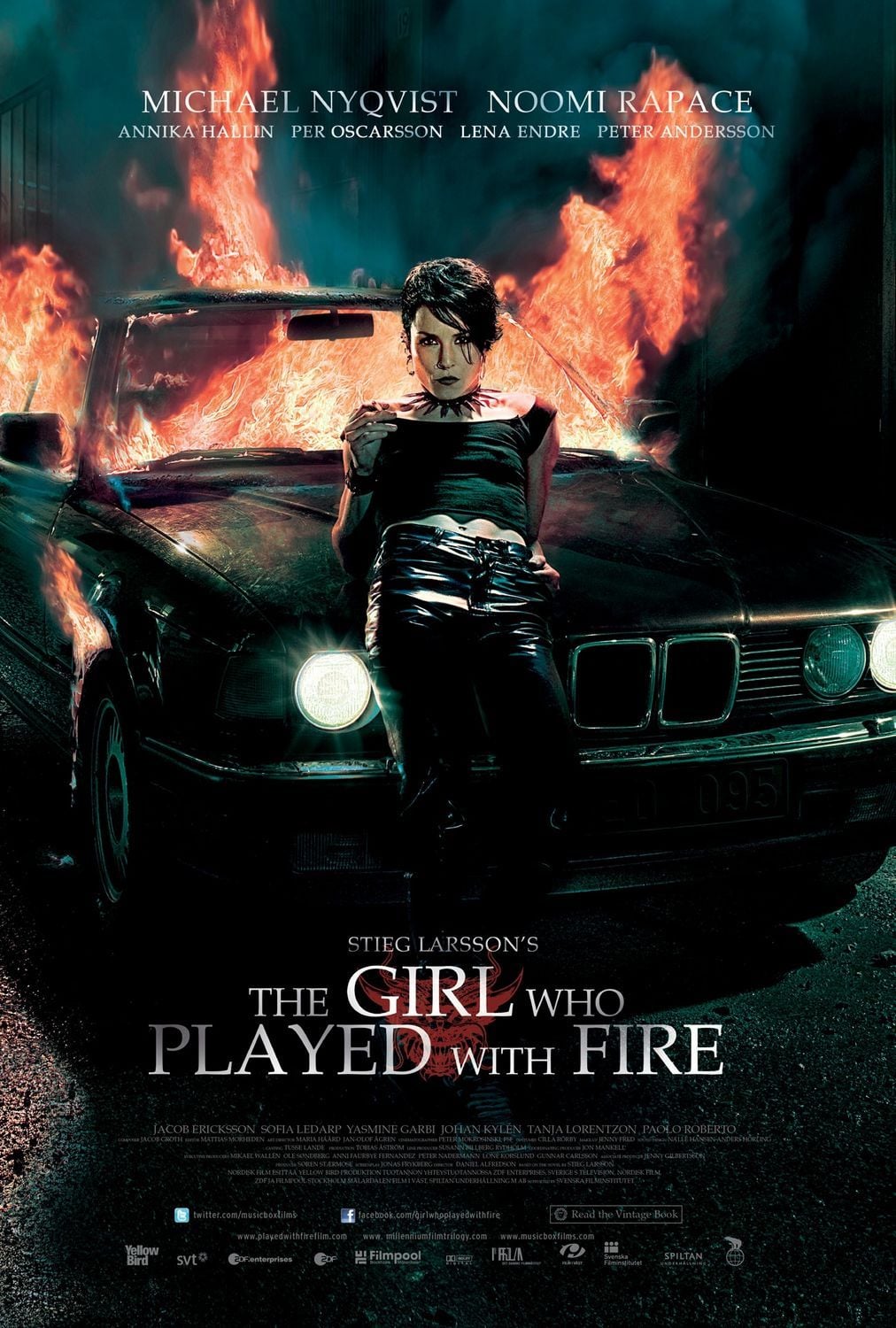 The Girl Who Played with Fire - Cover