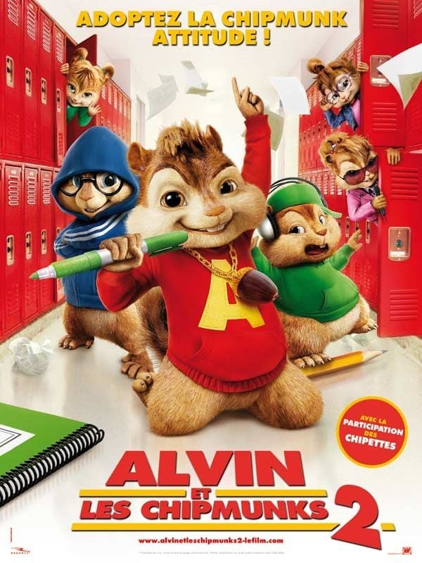 Alvin et les Chipmunks 2 - Cover