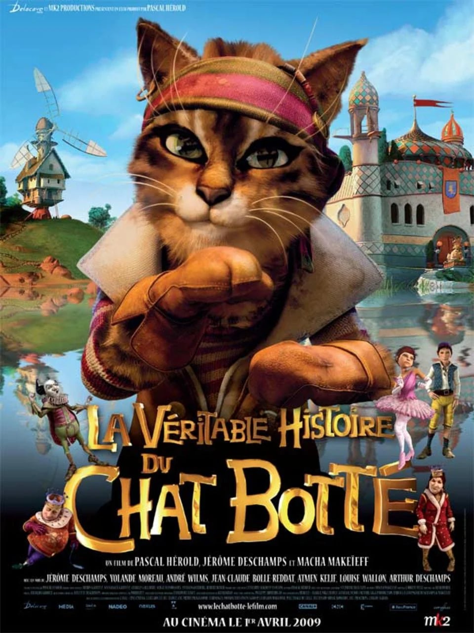 La Véritable histoire du Chat botté - Cover