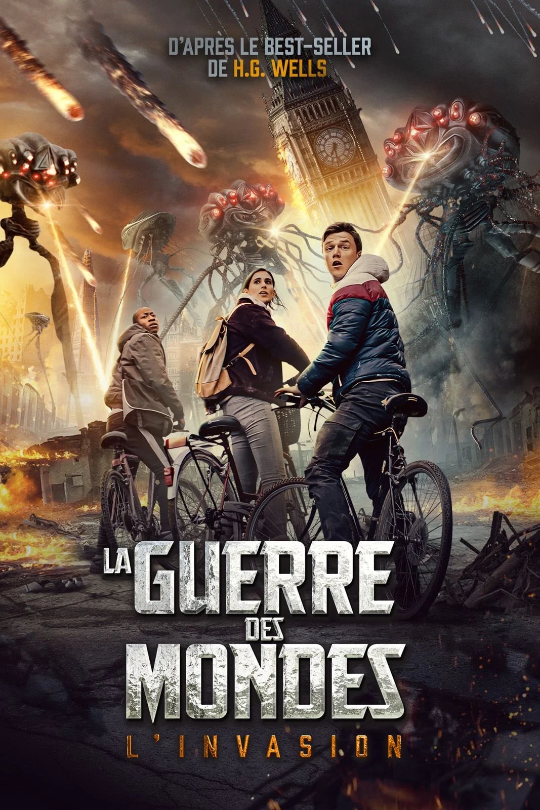La Guerre des mondes : l'invasion - Cover