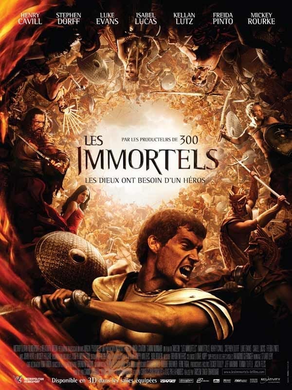 Les Immortels - Cover