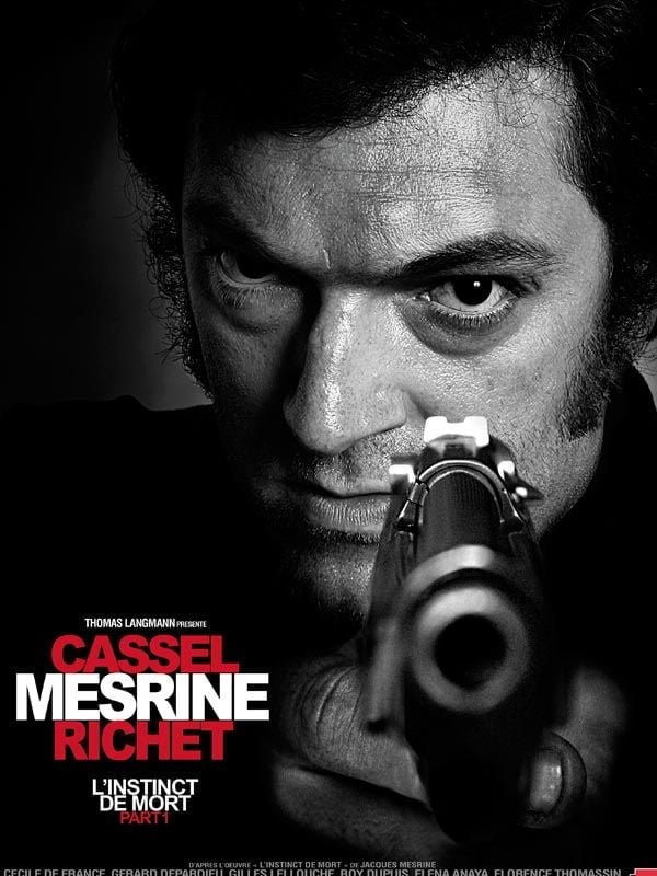 Mesrine : L'Instinct de mort - Cover