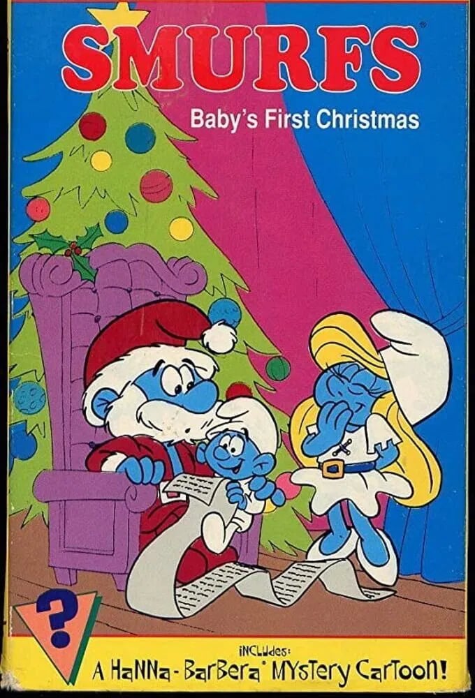 The Smurfs: Baby's First Christmas - Cover