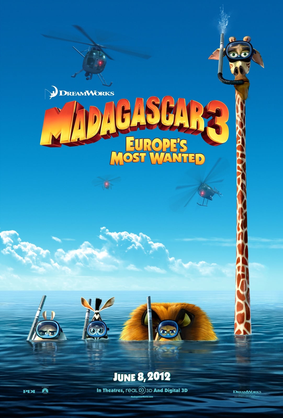 Madagascar 3: Europe's Most Wanted - Cover