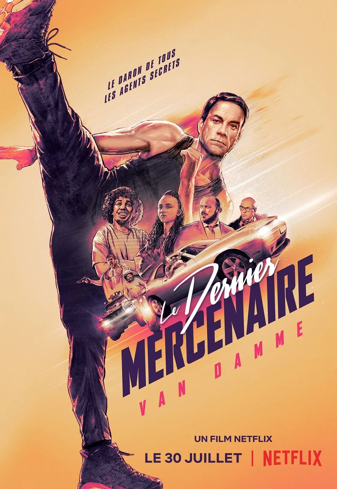 Le Dernier Mercenaire - Cover