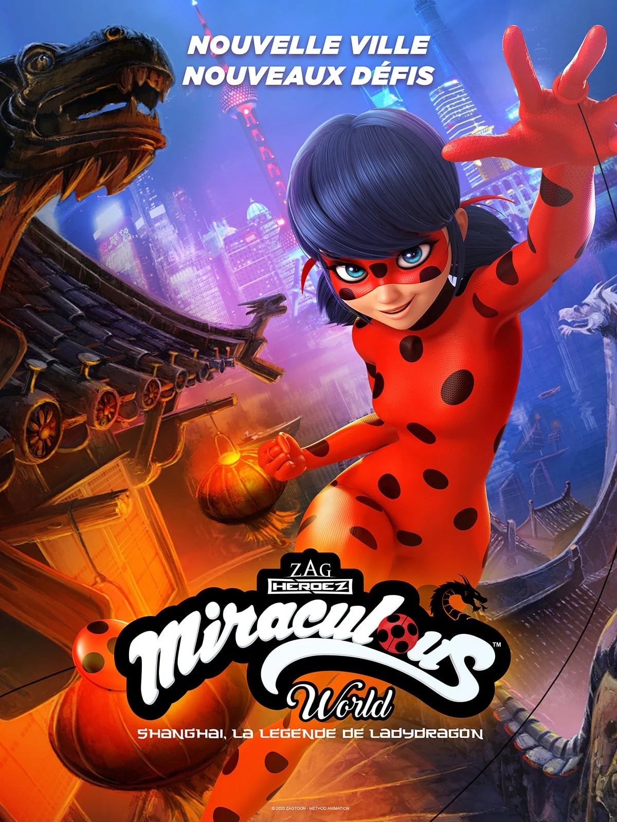 Miraculous World : Shanghai, la légende de Ladydragon - Cover