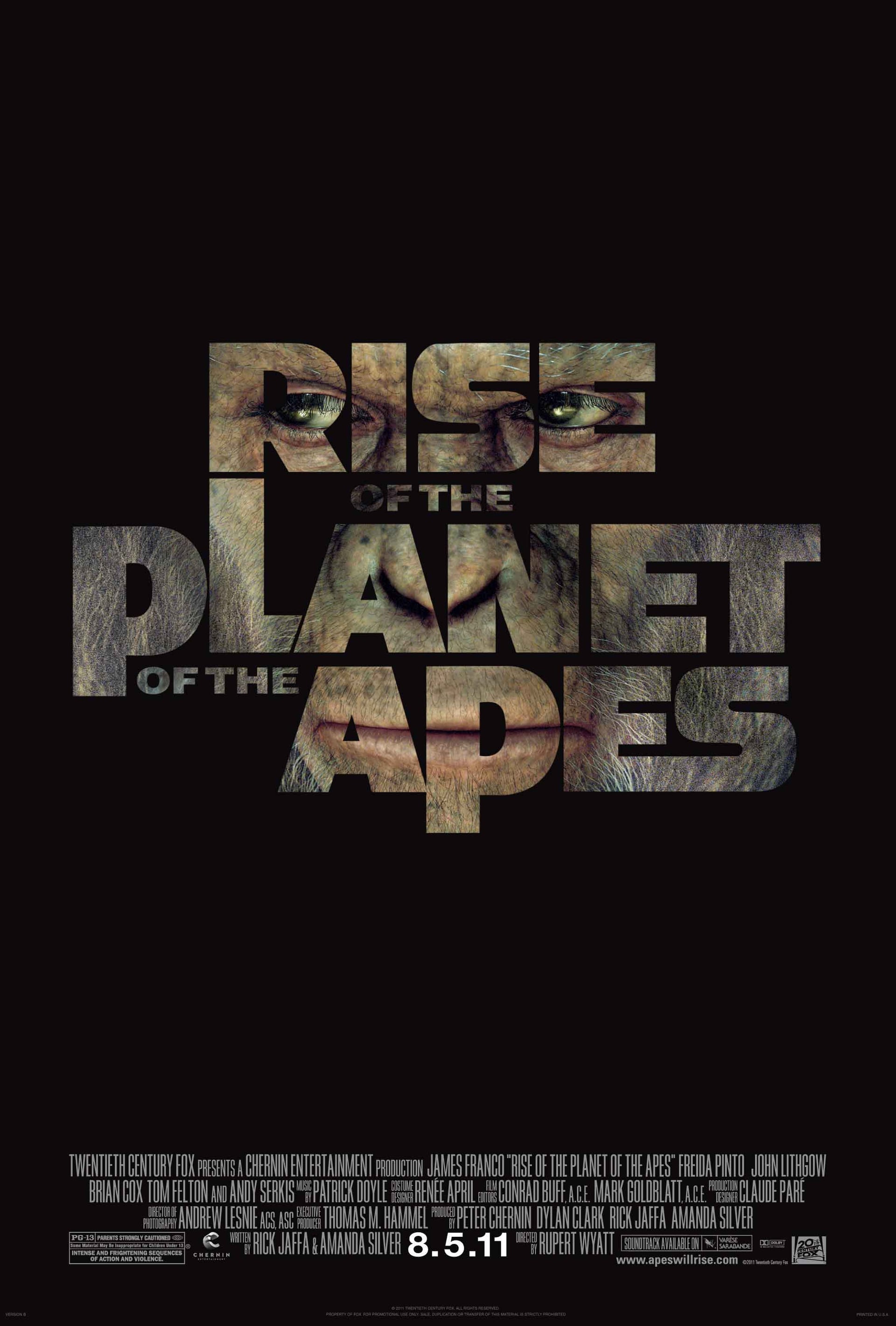 Rise of the Planet of the Apes - Cover