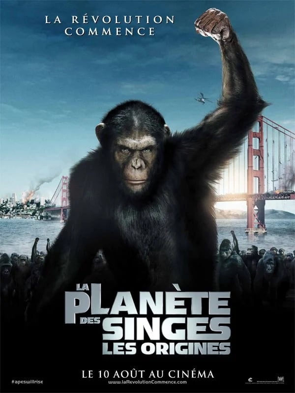 La Planète des singes : les origines - Cover