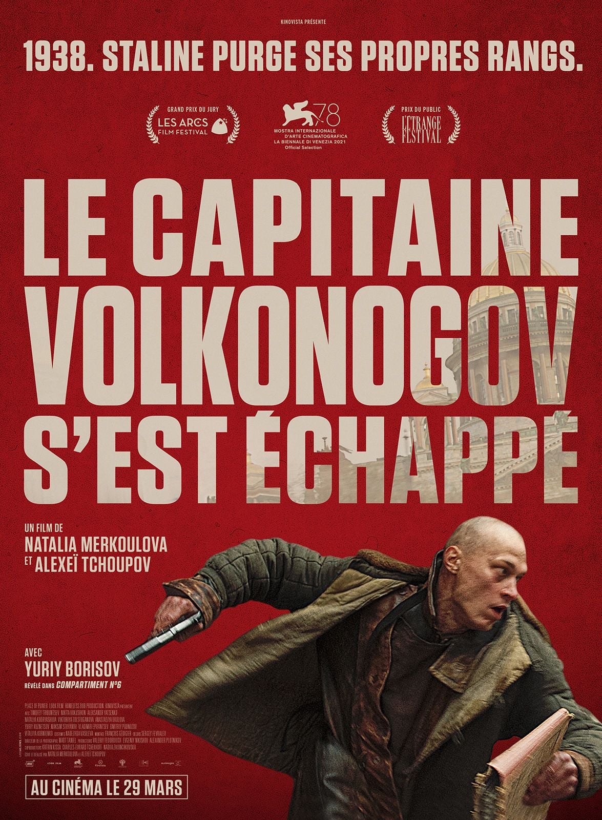 Le Capitaine Volkonogov s'est échappé - Cover