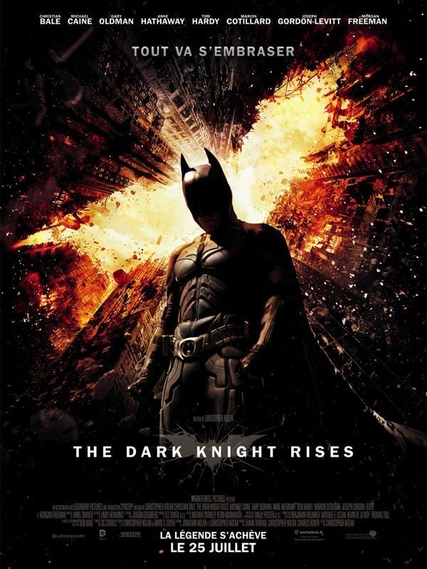 The Dark Knight Rises - Cover
