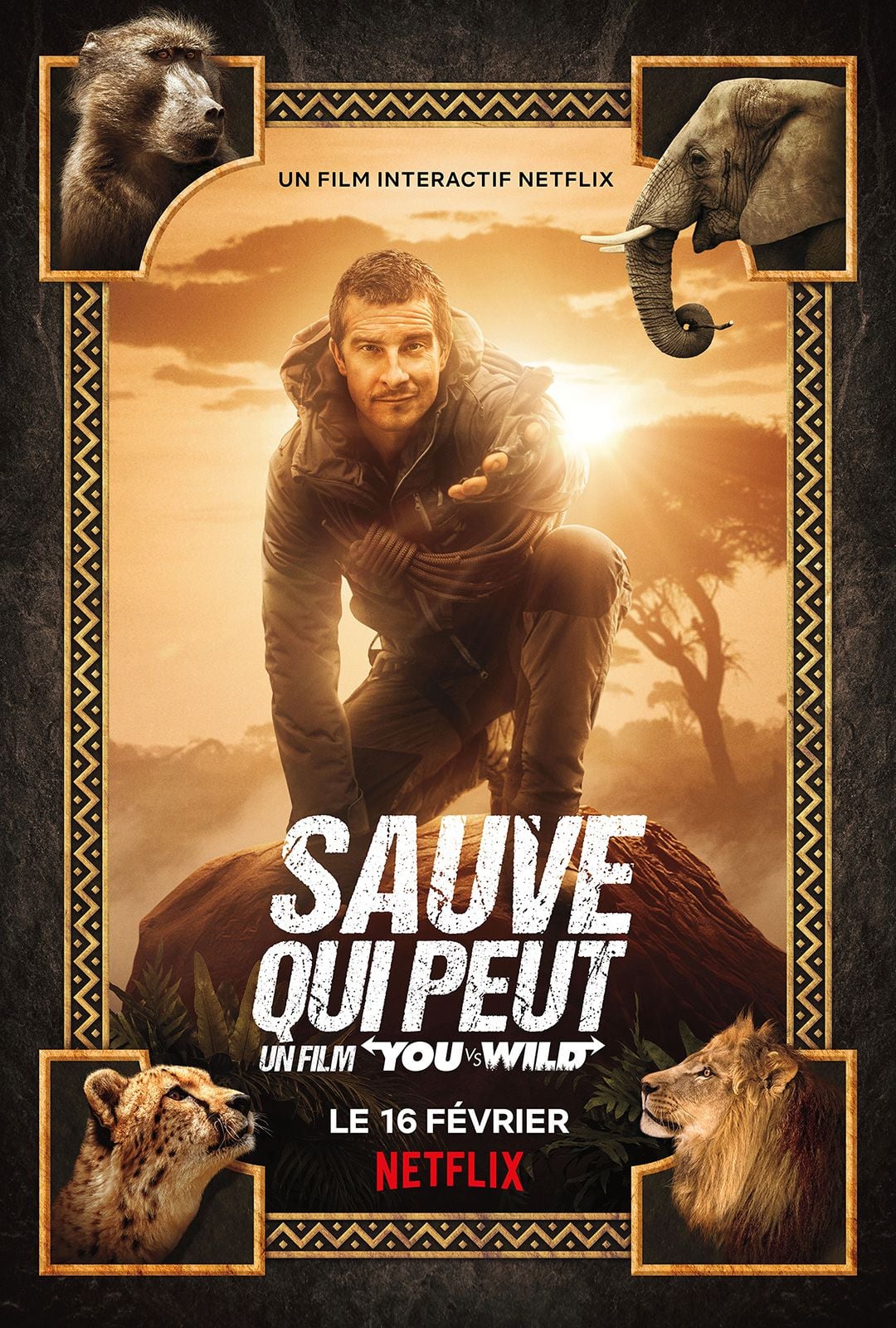Sauve qui peut : Un film "You vs. Wild" - Cover