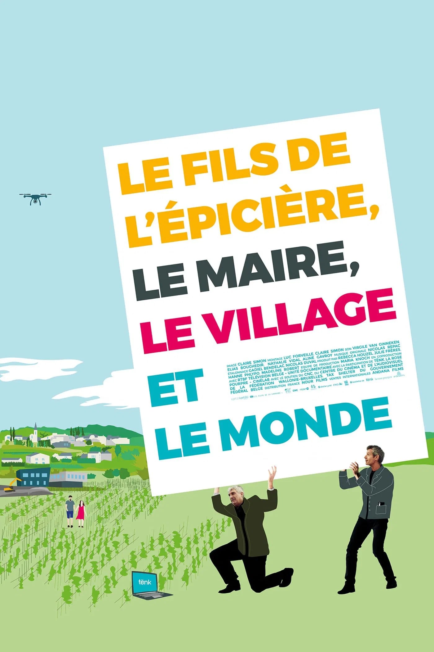 The Grocer's Son, the Mayor, the Village and the World - Cover