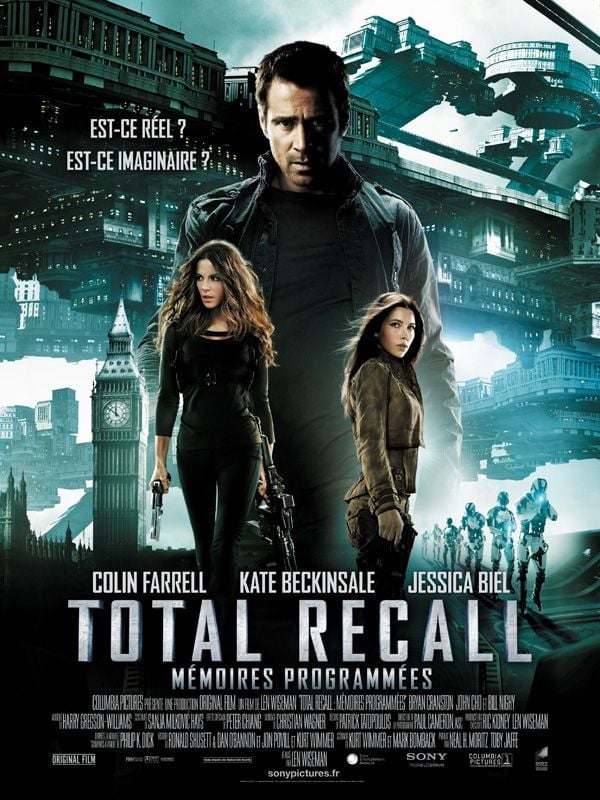 Total Recall Mémoires Programmées - Cover
