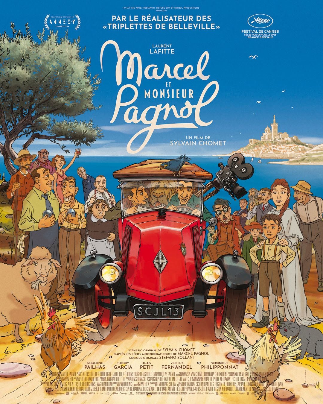 Marcel et Monsieur Pagnol - Cover