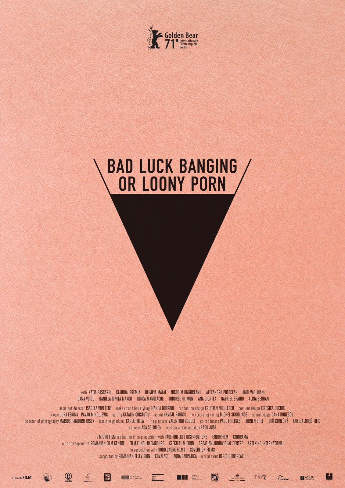 Bad Luck Banging or Loony Porn - Cover