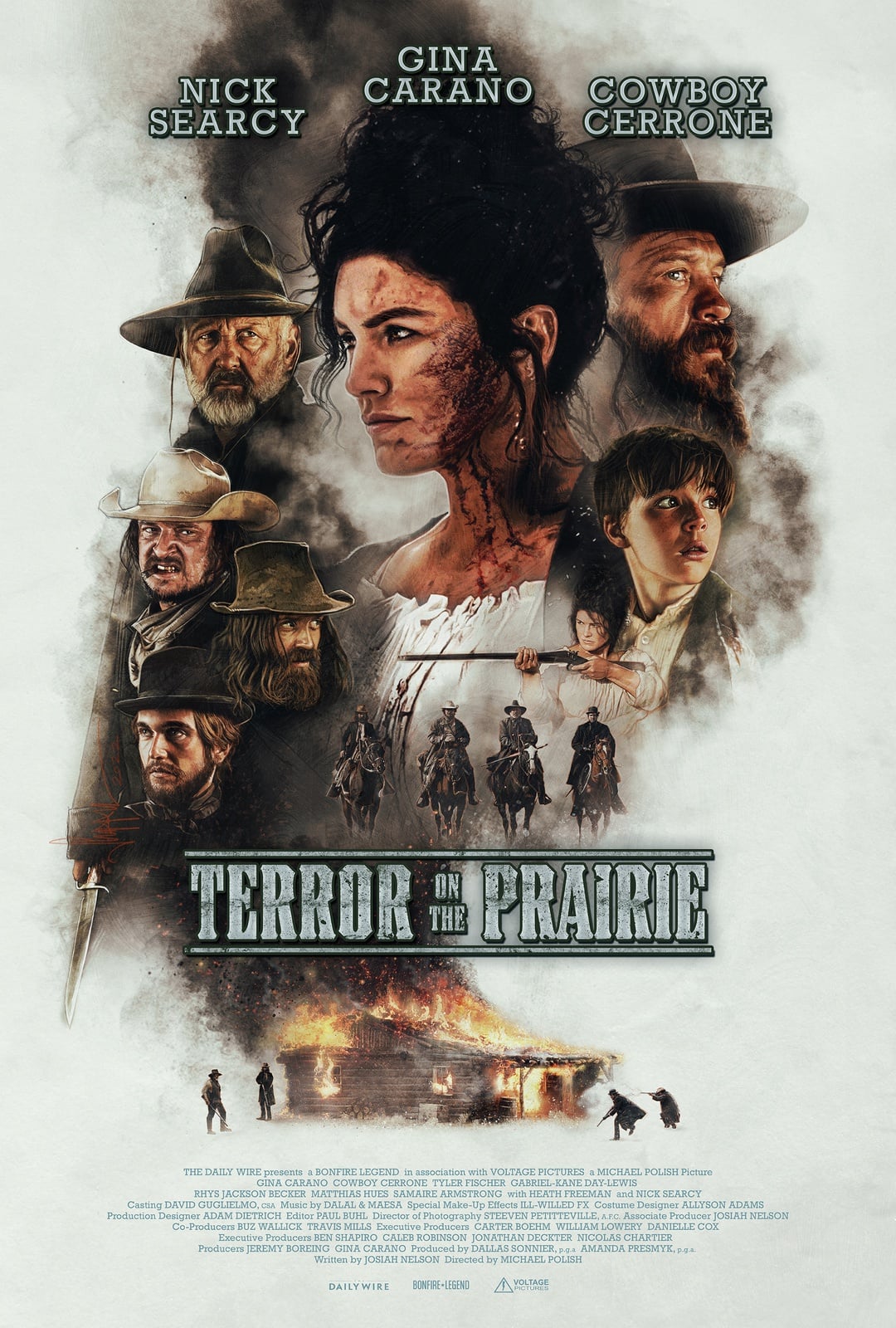Terror on the Prairie - Cover