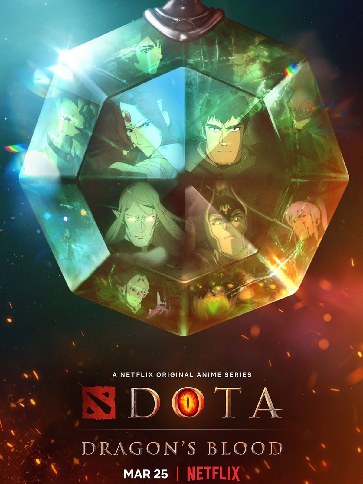 DOTA: Dragon's Blood - Cover