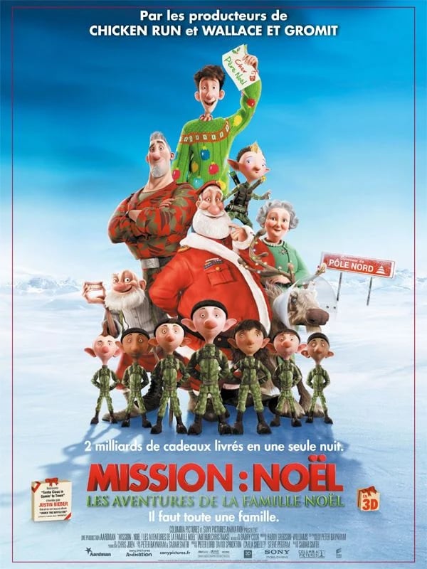 Mission : Noël Les aventures de la famille Noël - Cover