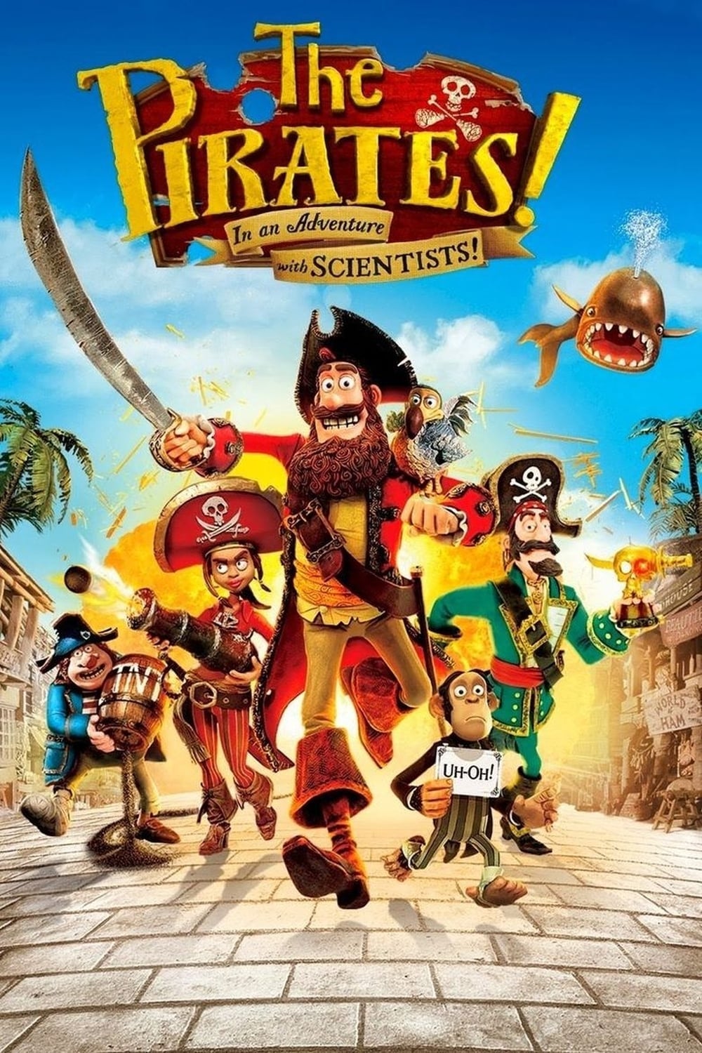 The Pirates! In an Adventure with Scientists! - Cover