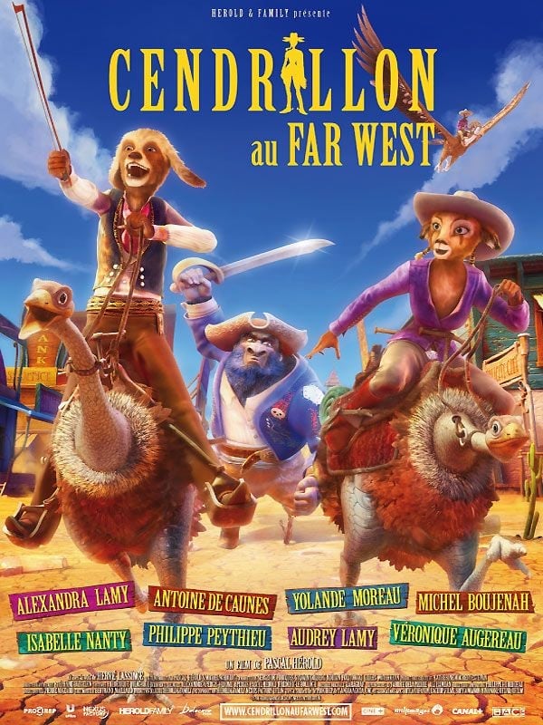 Cendrillon au Far West - Cover