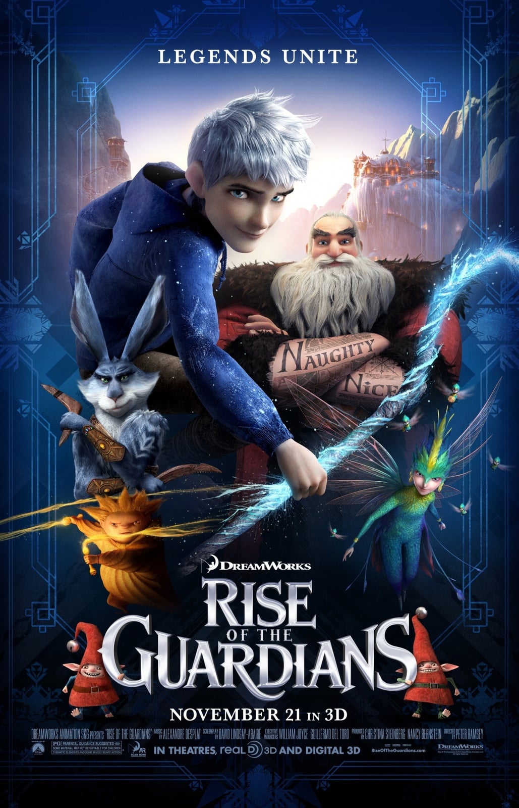 Rise of the Guardians - Cover