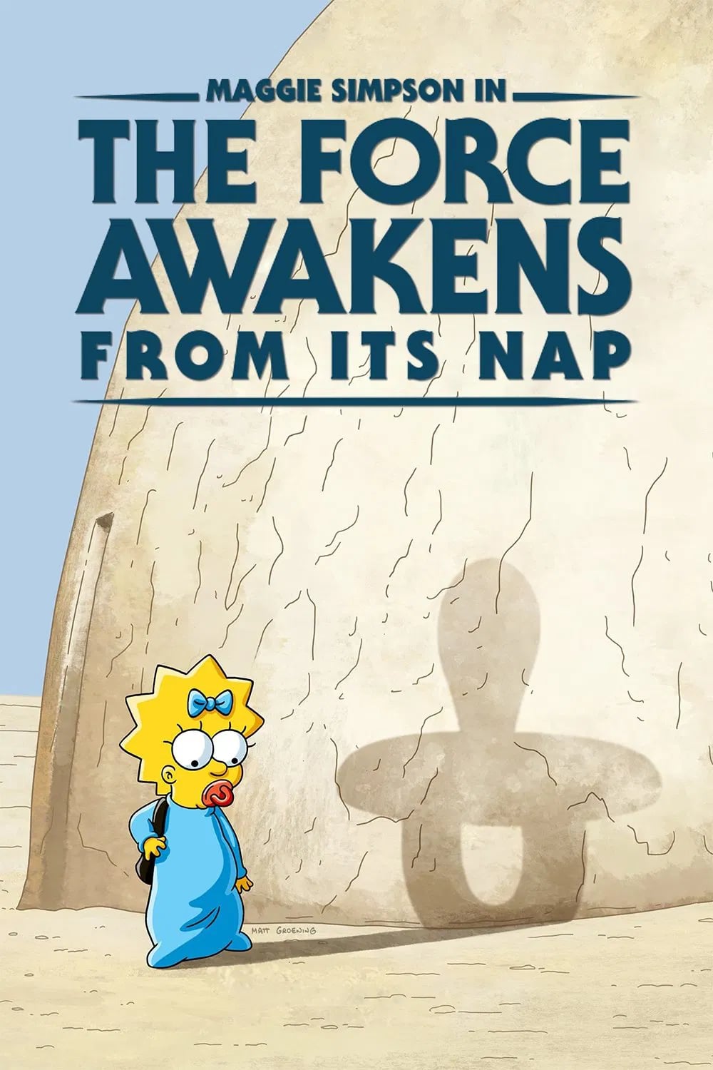 Maggie Simpson in "The Force Awakens from Its Nap" - Cover