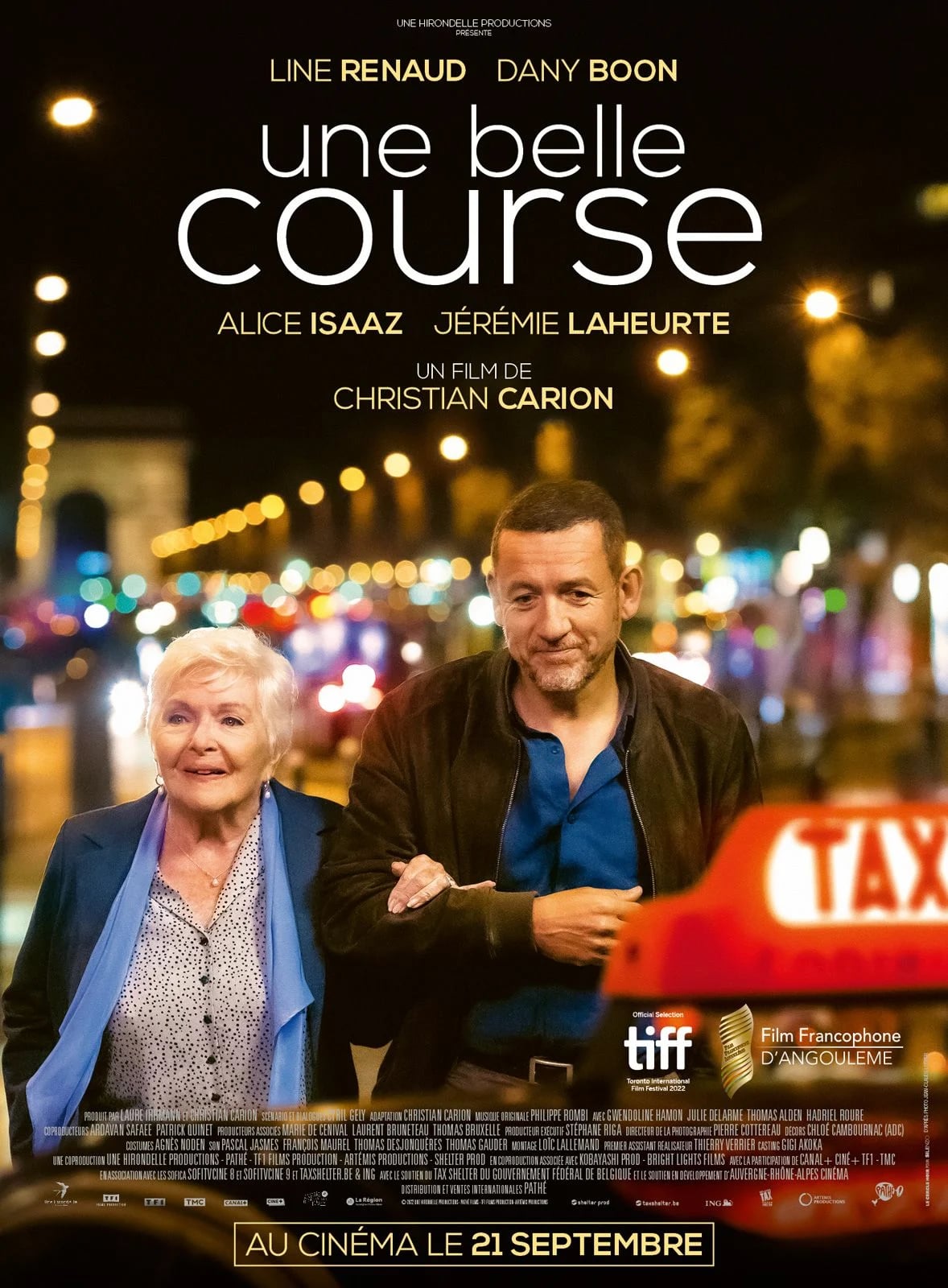 Une belle course - Cover